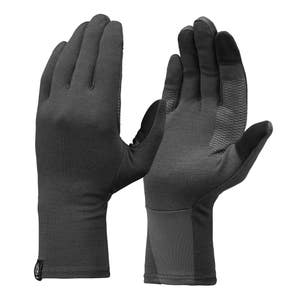 【出清】成人款登山健行可觸控羊毛保暖手套 